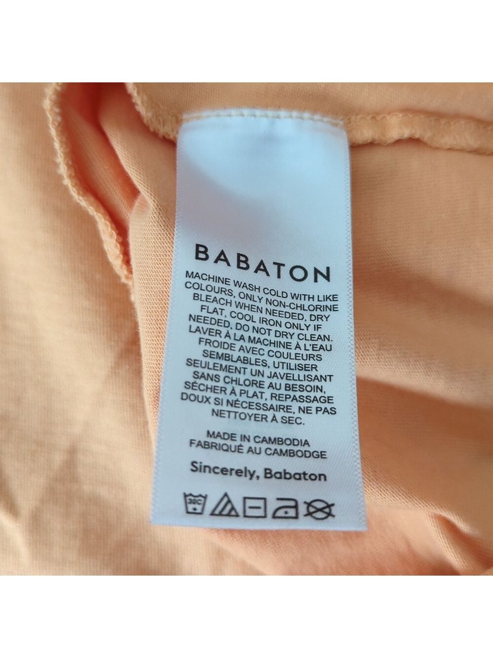 Babaton Shoulder Padded Tee - Picture 8 of 9